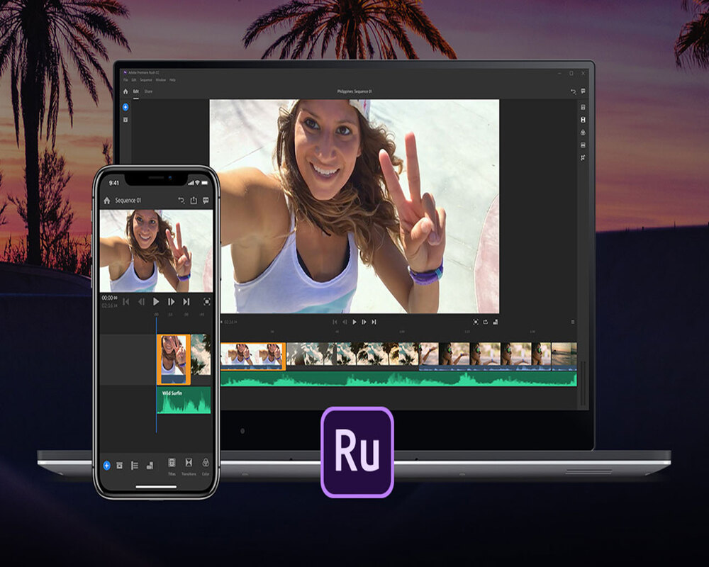 Adobe Premiere Rush - App chỉnh sửa, cắt ghép video trên iPhone