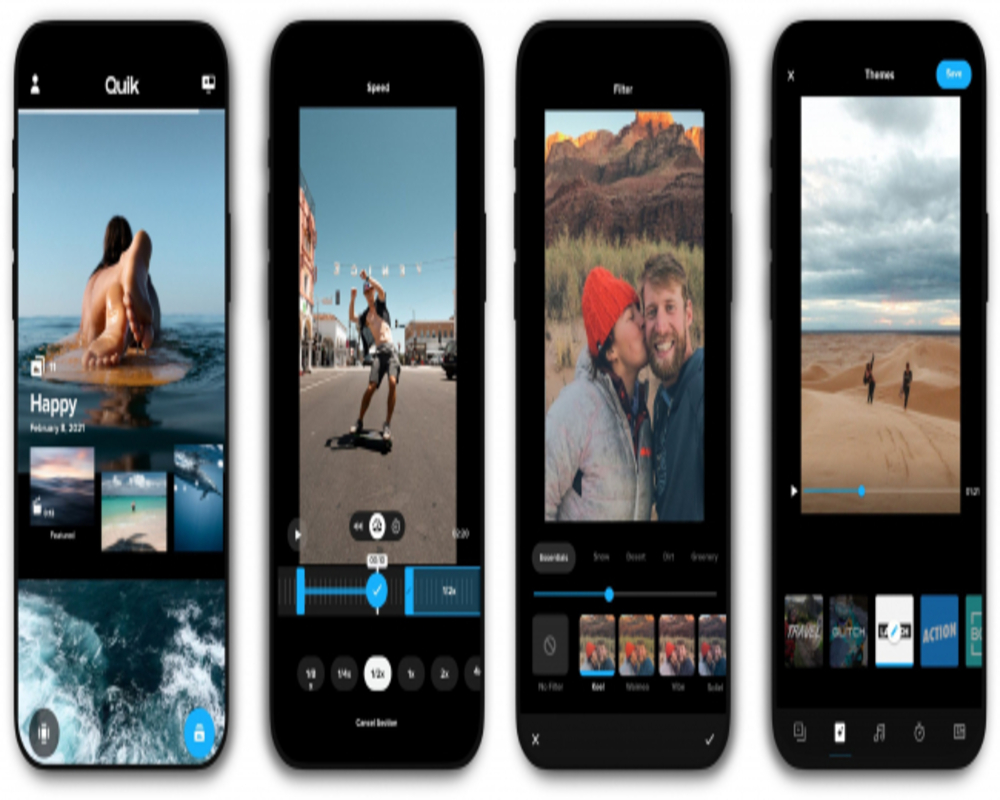Quik - App chỉnh sửa, cắt ghép video trên iPhone
