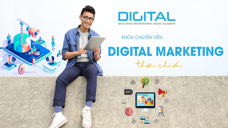 Học Digital Marketing tại Học viện quốc tế Digital Bách Khoa