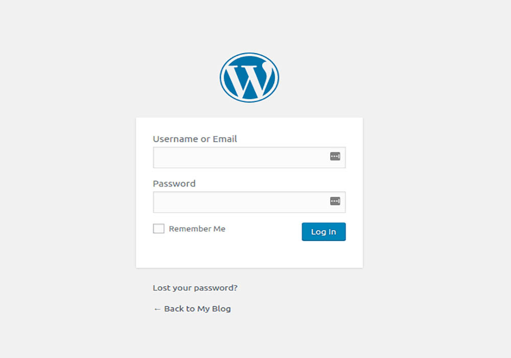 Hướng dẫn đăng nhập vào WordPress