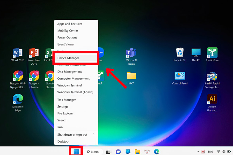 Dùng Device Manager là cách khóa bàn phím laptop trên Windows thông dụng nhất